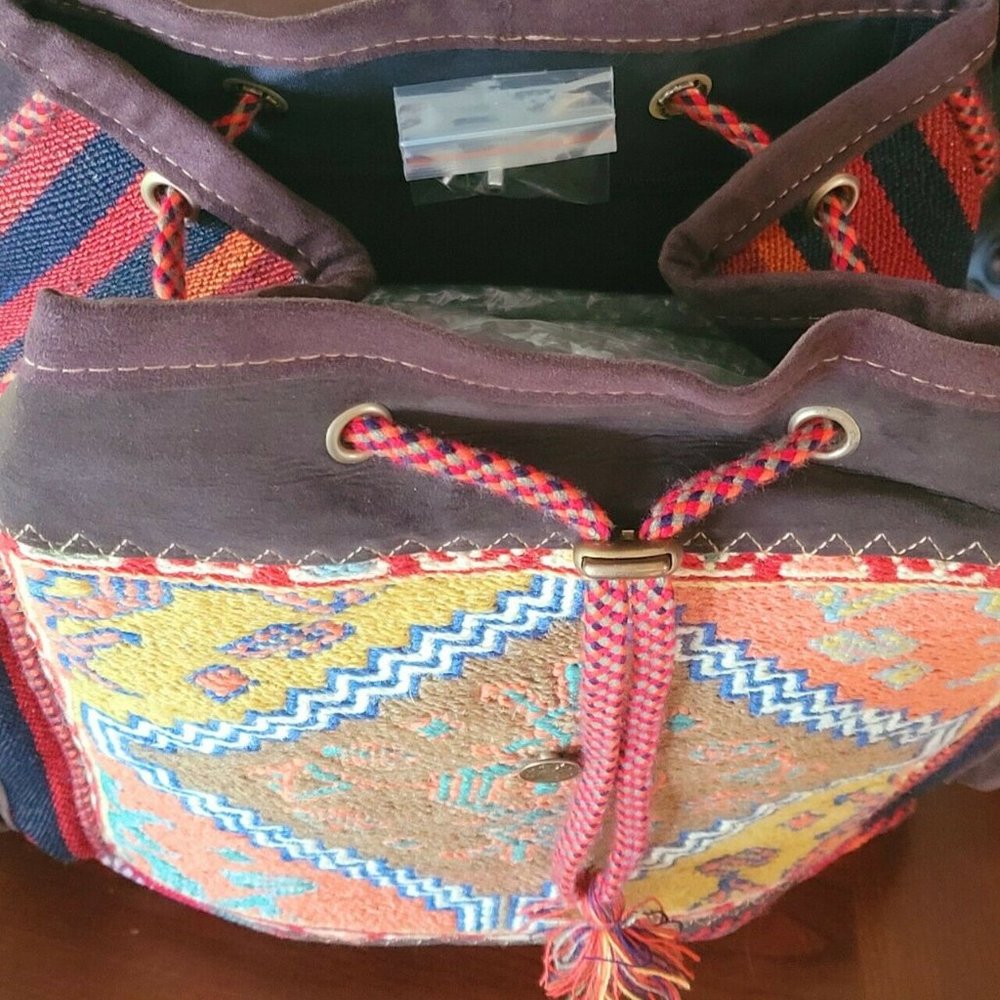 NEW Traditional Hand-made Backpack - Picture 10 of 11